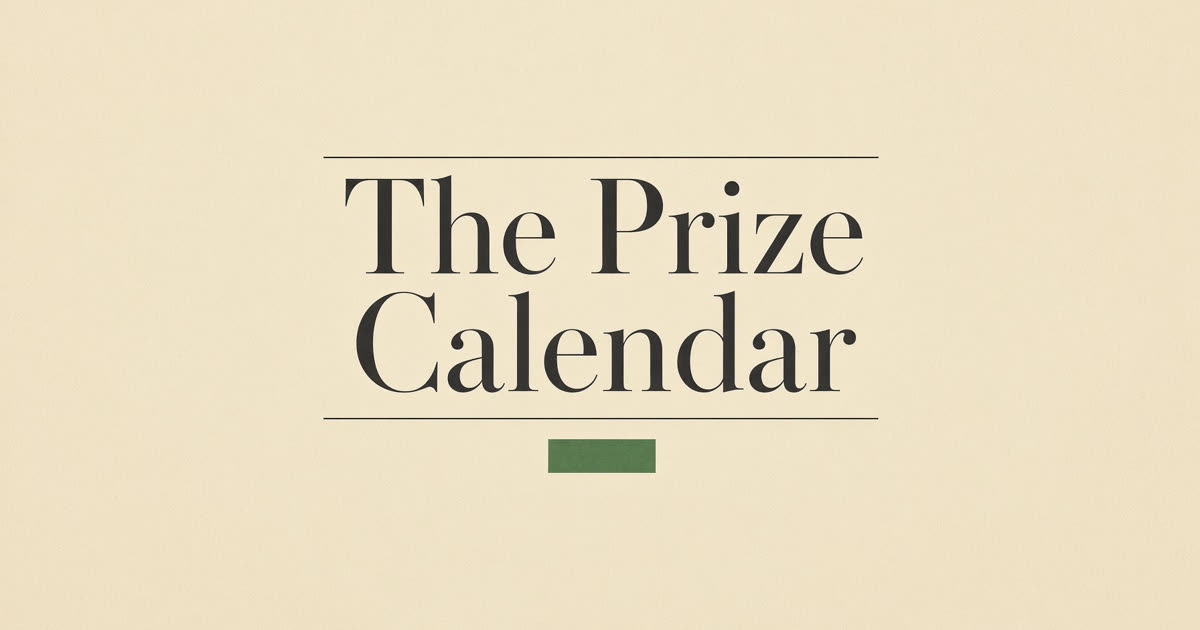 The Prize Calendar cover